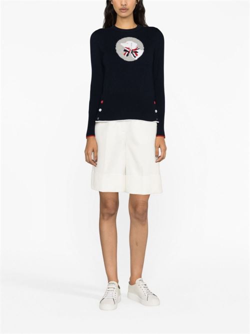 Hector crewneck pullover THOM BROWNE | FKA442AY1030415